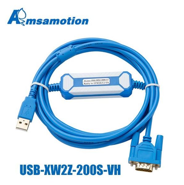 amsamotion upgraded plc programming cable usb-xw2z-200s-vh for omron cqm1h / cpm2c series usb to rs232 for com1/cm2a/cs/cj
amsamotion upgraded plc programming cable usb-xw2z-200s-vh for omron cqm1h / cpm2c series usb to rs232 for com1/cm2a/cs/cj