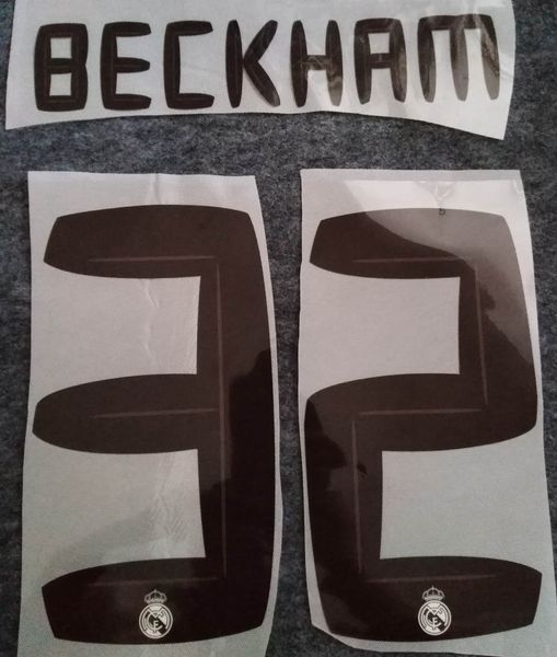 2010 2011 real madrid black printing soccer nameset #32 beckham soccer player's stamping name and number retro printed plastic stickers
2010 2011 real madrid black printing soccer nameset #32 beckham soccer player's stamping name and number retro printed plastic stickers