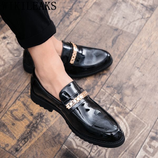 coiffeur dress shoes men elegant italian wedding shoes men formal patent leather classic me office sepatu slip on pria, Black
coiffeur dress shoes men elegant italian wedding shoes men formal patent leather classic me office sepatu slip on pria, Black