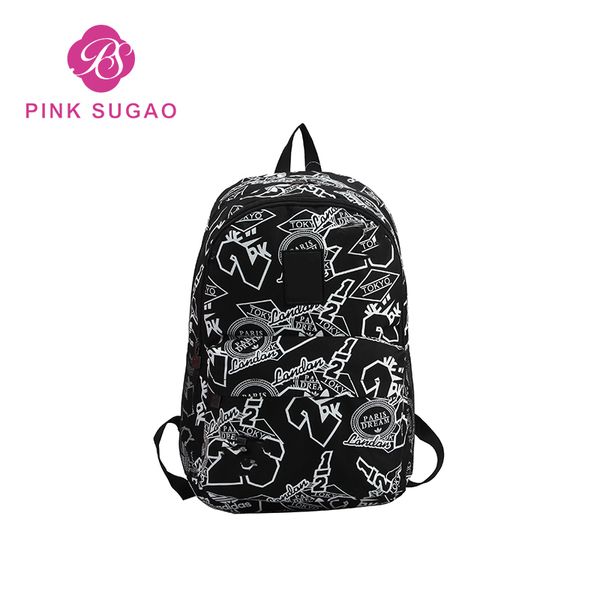 

Pink sugao canvas backpack designer backpack for women backpacks girls designer handbags purses bookbag for school backpack travel sports