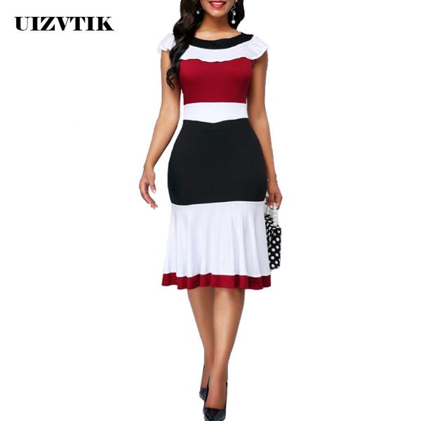 patchwork summer dress women 2019 casual plus size slim ruffles office a line dresses elegant vintage long party dress 5xl, Black;gray
patchwork summer dress women 2019 casual plus size slim ruffles office a line dresses elegant vintage long party dress 5xl, Black;gray