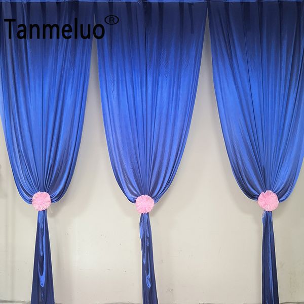 royal blue ice silk wedding backdrop curtain stage background valance event party curtain panels decoration
royal blue ice silk wedding backdrop curtain stage background valance event party curtain panels decoration