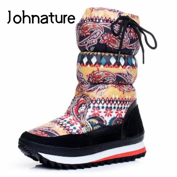 johnature зимние сапоги платформа круглый toe женская обувь водонепроницаемый покрытием плоский швейными цветок национальный стиль снега сап, Black
johnature зимние сапоги платформа круглый toe женская обувь водонепроницаемый покрытием плоский швейными цветок национальный стиль снега сап, Black