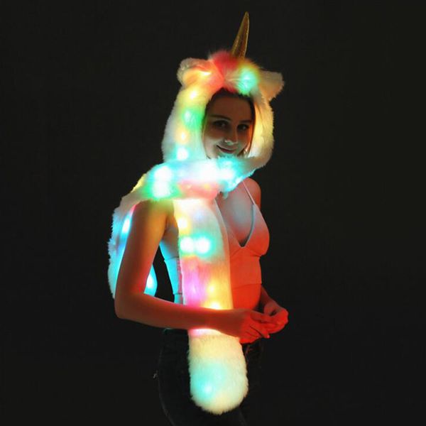 women girls gift costumes led faux fur hat animal unicorn warm animal cap party novelty cosplay, Blue;gray
women girls gift costumes led faux fur hat animal unicorn warm animal cap party novelty cosplay, Blue;gray