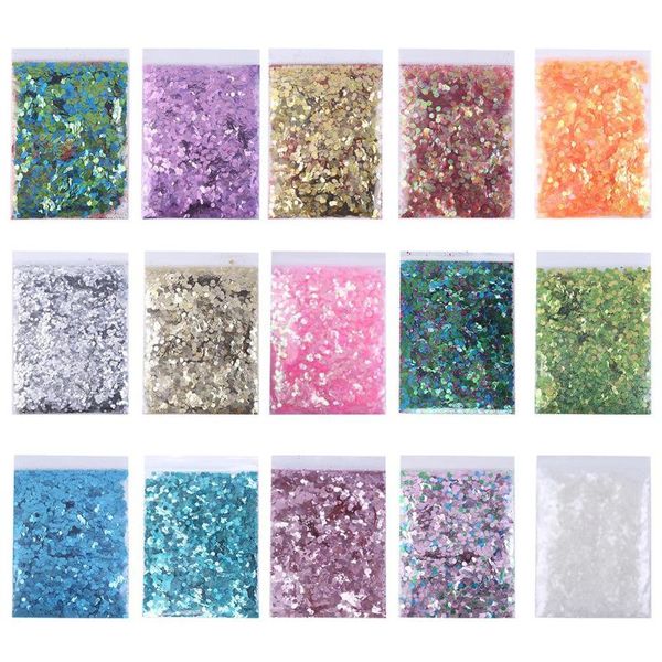 1 pack sequins colorful nail face body shadow glitter makeup shining powder beauty large capacity 15 color fashional accesories, Silver;gold
1 pack sequins colorful nail face body shadow glitter makeup shining powder beauty large capacity 15 color fashional accesories, Silver;gold