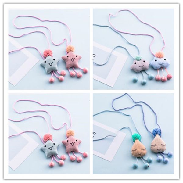 korea handmade fabric star cloud drop lace ball children girl kids necklace pendant chain fashion jewelry accessory-hzpr, Silver
korea handmade fabric star cloud drop lace ball children girl kids necklace pendant chain fashion jewelry accessory-hzpr, Silver