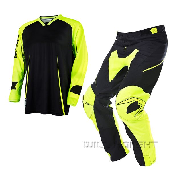 new mx racing gear set jersey & pant combo black yellow set motorbike dirt bike riding, Black;blue
new mx racing gear set jersey & pant combo black yellow set motorbike dirt bike riding, Black;blue