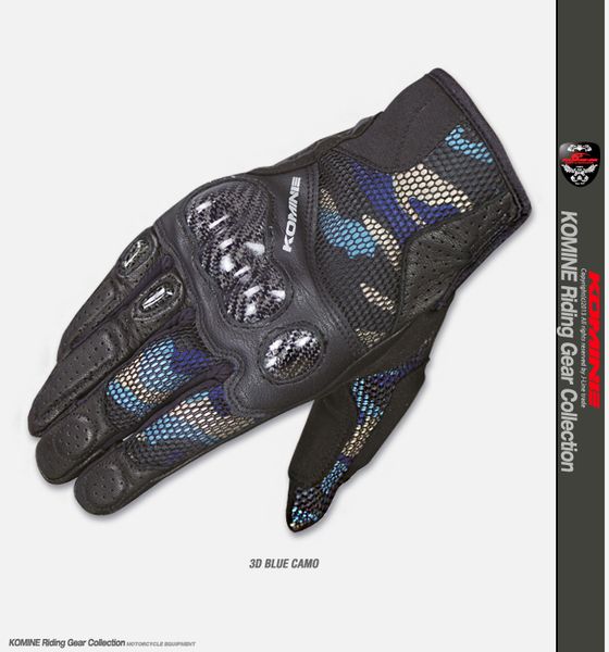 komine gk-197 blue camo gk197 carbon protect 3d mesh gloves motorcycle mtb bike riding men's gloves, Black
komine gk-197 blue camo gk197 carbon protect 3d mesh gloves motorcycle mtb bike riding men's gloves, Black