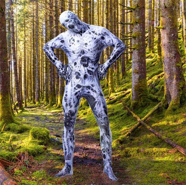 scary zentai cosplay catsuit costumes halloween jumpsuit props long sleeve stagewear, Black
scary zentai cosplay catsuit costumes halloween jumpsuit props long sleeve stagewear, Black
