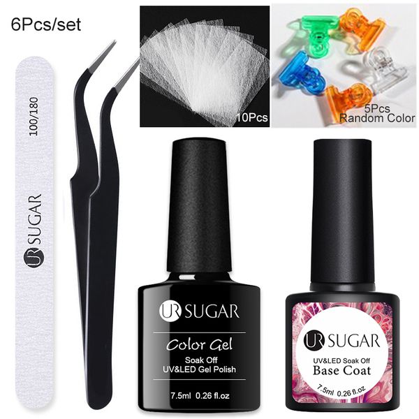 ur sugar 7.5ml nail extension gel set acrylic fiberglass nails art kit uv gel nail polish poly extension kits manicure tools, Red;pink
ur sugar 7.5ml nail extension gel set acrylic fiberglass nails art kit uv gel nail polish poly extension kits manicure tools, Red;pink