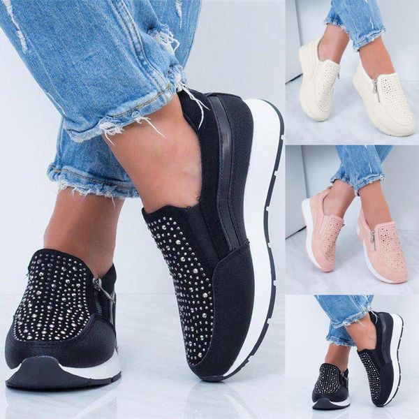 women shoes breathable height increasing ladies sequin flat loafers zipper flock roman camouflage casual shoes zapatos de mujer
women shoes breathable height increasing ladies sequin flat loafers zipper flock roman camouflage casual shoes zapatos de mujer