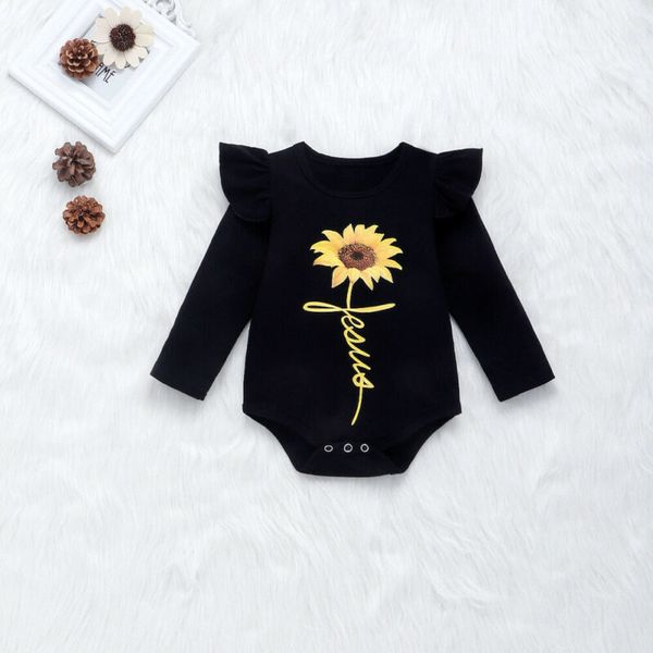 autumn clothes newborn baby girl clothes sunflower romper+bowknot denim pants outfit set clothes 0-24 months, White
autumn clothes newborn baby girl clothes sunflower romper+bowknot denim pants outfit set clothes 0-24 months, White