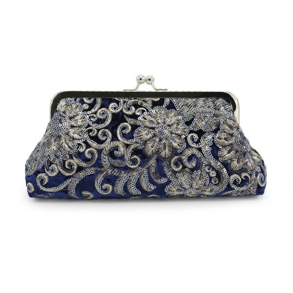 women fashion velour handbag retro stitchwork flowers shining sequin studded elegant clutch purse metal frame lady evening bag
women fashion velour handbag retro stitchwork flowers shining sequin studded elegant clutch purse metal frame lady evening bag