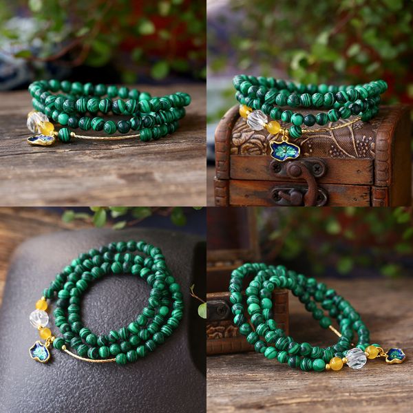 beaded jewelry natural optimization malachite more circle bracelet collocation cloisonne accessories woman fund hand string jewelry, Black
beaded jewelry natural optimization malachite more circle bracelet collocation cloisonne accessories woman fund hand string jewelry, Black