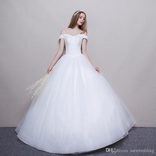 off shoulder ball gown wedding dresses 2019 white ivory wedding gowns new beaded bridal gown lace up
off shoulder ball gown wedding dresses 2019 white ivory wedding gowns new beaded bridal gown lace up