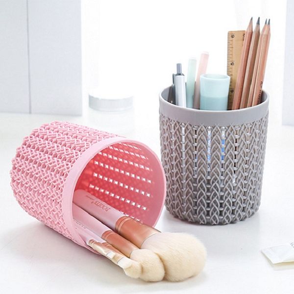 multifunctional cylinder hollow cosmetic brush holder rattan pen storage basket for office deskmake up brush organizer cajas
multifunctional cylinder hollow cosmetic brush holder rattan pen storage basket for office deskmake up brush organizer cajas
