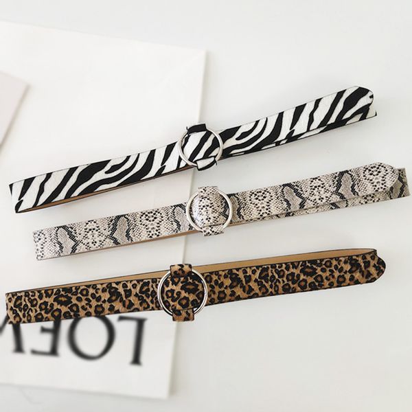 women leopard snake pattern pu leather belts designer luxury female retro waist belt dress trouser decorative, Black;brown 
women leopard snake pattern pu leather belts designer luxury female retro waist belt dress trouser decorative, Black;brown