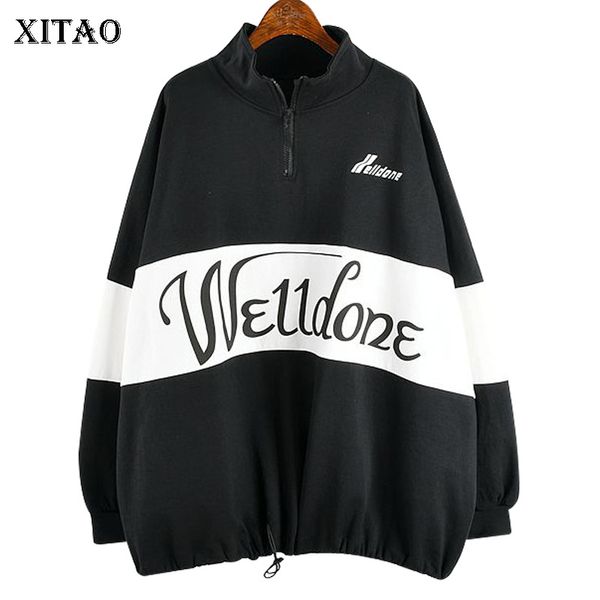 xitao letter printing zipper high collar sweatshirt women korean style pullover leisure sport women autumn clothes zll4346, Black
xitao letter printing zipper high collar sweatshirt women korean style pullover leisure sport women autumn clothes zll4346, Black