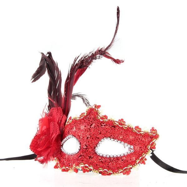 new-plastic venetian style mask for carnival festival - red
new-plastic venetian style mask for carnival festival - red
