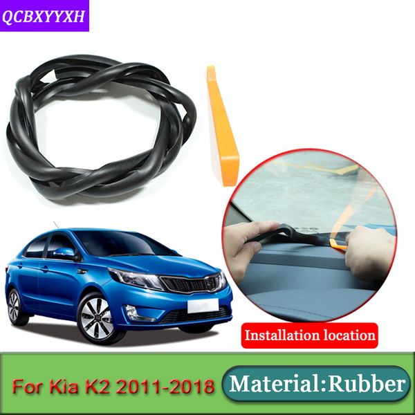 car-styling for kia k2 2011-2018 rubber anti-noise soundproof dustproof car dashboard windshield sealing strips auto accessories
car-styling for kia k2 2011-2018 rubber anti-noise soundproof dustproof car dashboard windshield sealing strips auto accessories