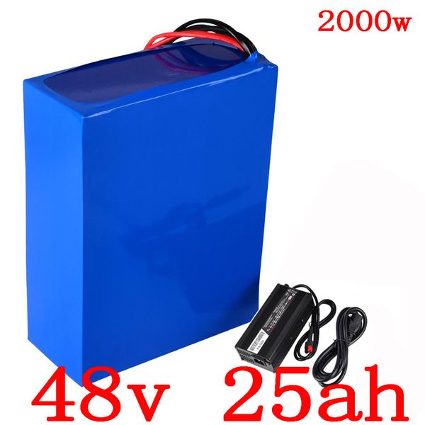 us eu no tax 48v lithium battery 48v 25ah battery 48v 25ah 2000w electric bike battery built in 50a bms + 54.6v 5 charger
us eu no tax 48v lithium battery 48v 25ah battery 48v 25ah 2000w electric bike battery built in 50a bms + 54.6v 5 charger