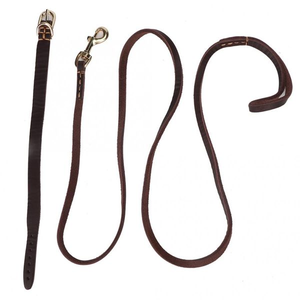 adjustable pet soft artificial cattlehide traction rope collar for medium small dog brown
adjustable pet soft artificial cattlehide traction rope collar for medium small dog brown