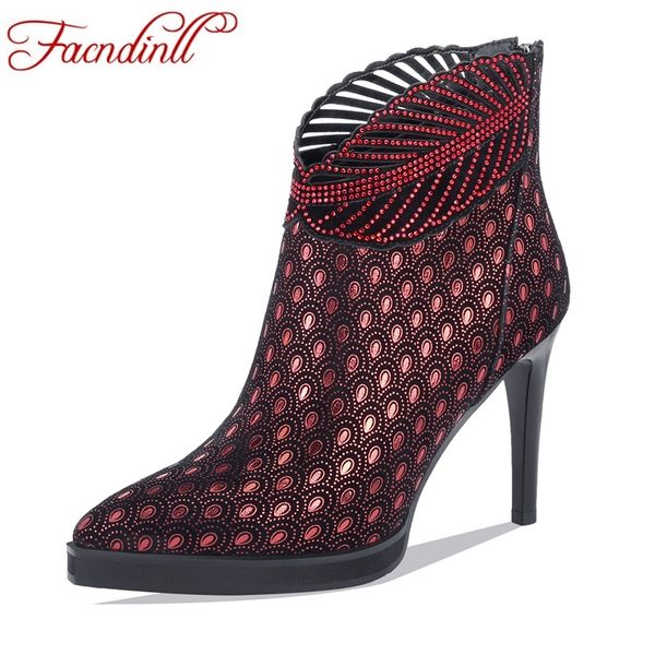facndinll ankle boots for women high qulaity thin high heels pointed toe zipper shoes woman dress party riding boots 2019, Black
facndinll ankle boots for women high qulaity thin high heels pointed toe zipper shoes woman dress party riding boots 2019, Black