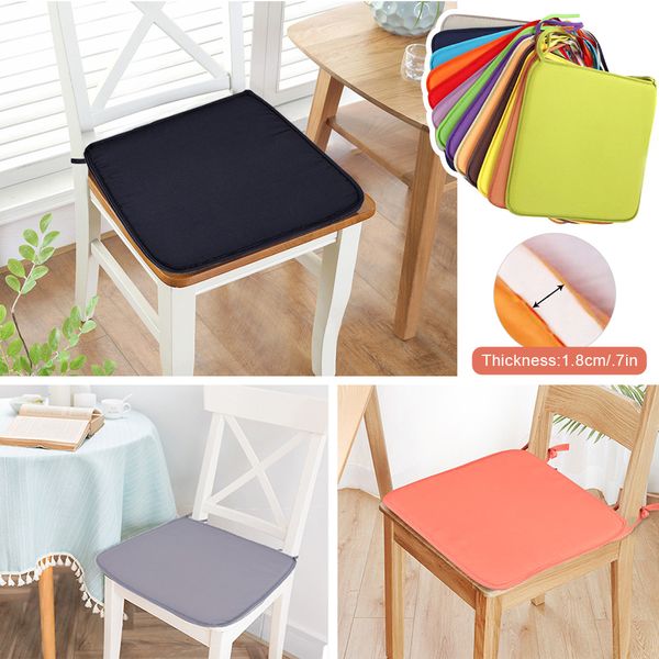 didihou 2018 new arrive soft seat pad patio solid colorful square garden indoor dining tie on office chair foam cushions 37x37cm
didihou 2018 new arrive soft seat pad patio solid colorful square garden indoor dining tie on office chair foam cushions 37x37cm