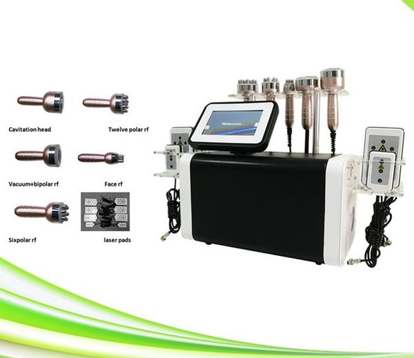 6 in 1 spa cavitation vacuum anti cellulite slimming rf lifting vacuum cavitation system