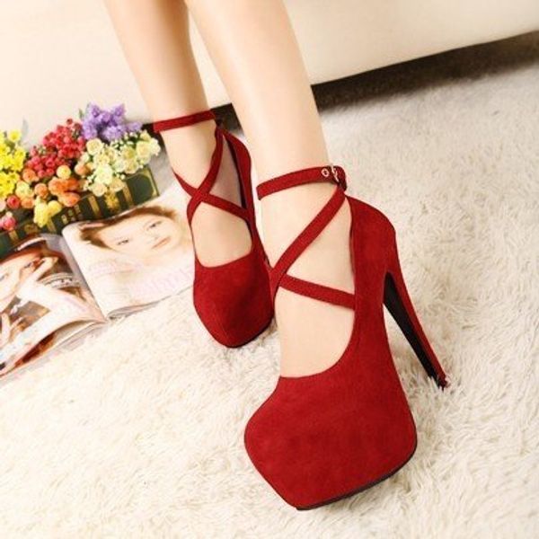 2020 women's pumps shoes female platform thin high heels shoes woman party wedding single ladies cross-tied round toe, Black
2020 women's pumps shoes female platform thin high heels shoes woman party wedding single ladies cross-tied round toe, Black