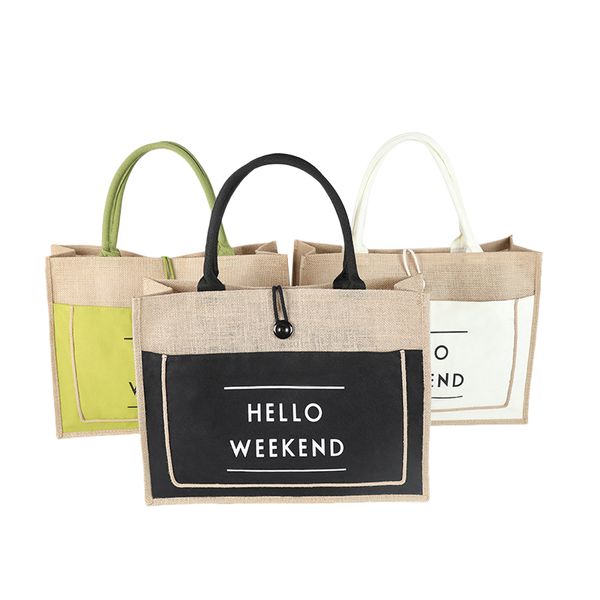 women linen tote large capacity female casual shoulder bag lady daily handbag fresh beach shopping bag
women linen tote large capacity female casual shoulder bag lady daily handbag fresh beach shopping bag