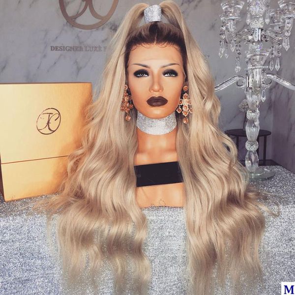 high ponytail wavy light blonde silk lace front wigs 180density long 13x6 deep part transparent lace front human hair wigs, Black;brown
high ponytail wavy light blonde silk lace front wigs 180density long 13x6 deep part transparent lace front human hair wigs, Black;brown