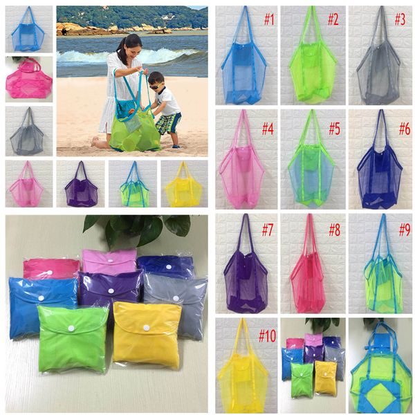 children beach bags sand away mesh tote bag outdoor kids toys towels shell sand collect quick storage bags women shopping handbags d3302, Black
children beach bags sand away mesh tote bag outdoor kids toys towels shell sand collect quick storage bags women shopping handbags d3302, Black