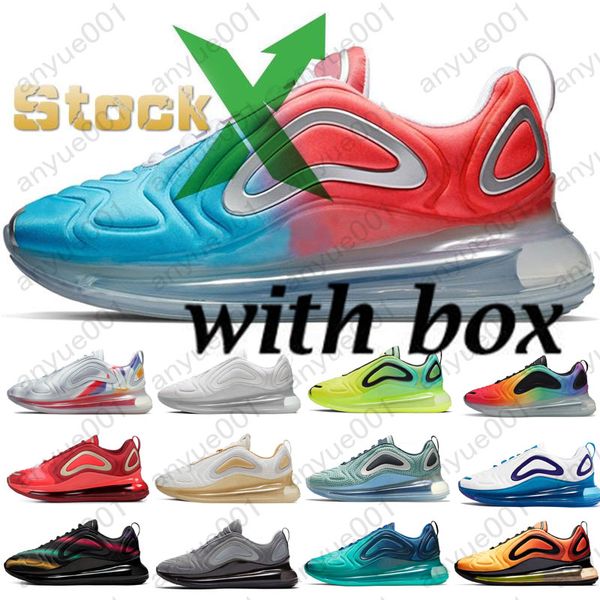 with box new 720 running shoes full cushioned men women neon triple black carbon grey 72c metallic silver chaussures sneakers 36-45
with box new 720 running shoes full cushioned men women neon triple black carbon grey 72c metallic silver chaussures sneakers 36-45