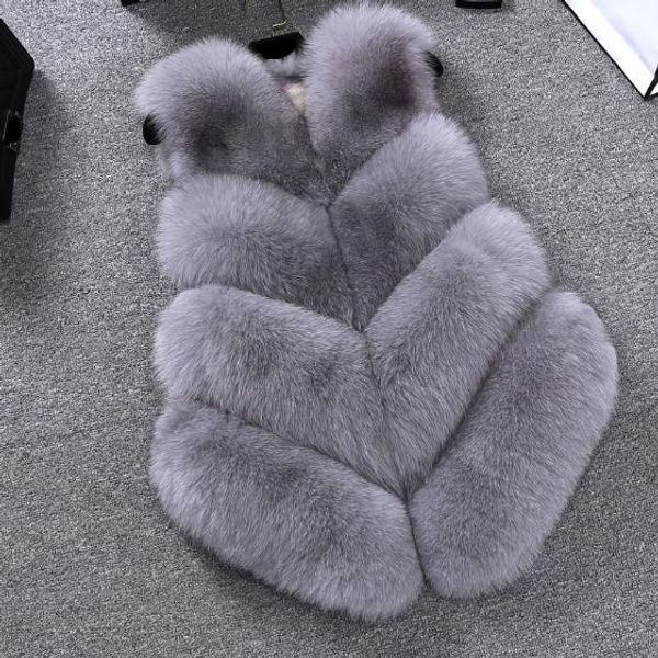 fluffy 2019 winter women's faux fur coat artificial fur vest furry vests femme jackets plus size fluffy fake gilet z277, Black
fluffy 2019 winter women's faux fur coat artificial fur vest furry vests femme jackets plus size fluffy fake gilet z277, Black