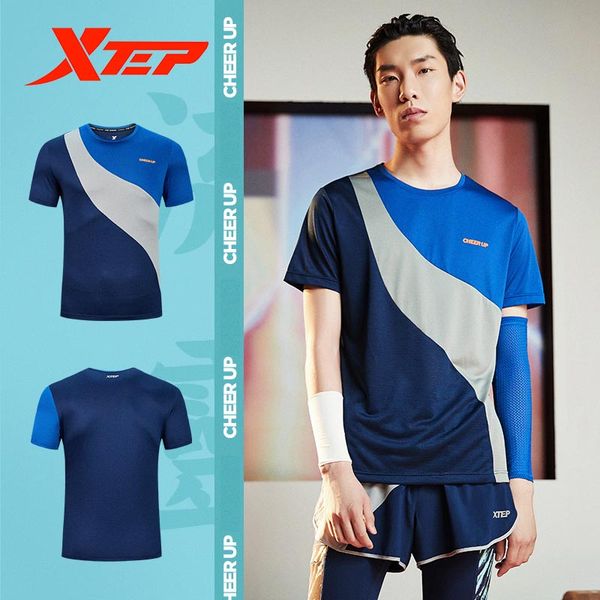 xtep speed x men t short sleeved t-shirt summer new hit color breathable quick-drying clothes sports running shirt 880229010226, Black;blue
xtep speed x men t short sleeved t-shirt summer new hit color breathable quick-drying clothes sports running shirt 880229010226, Black;blue
