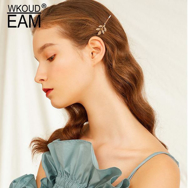 wkoud eam women leaf temperament trendy metal hair sticks pin sweet charm jewelry 2019 new female accessories party gift zj576, Golden;white
wkoud eam women leaf temperament trendy metal hair sticks pin sweet charm jewelry 2019 new female accessories party gift zj576, Golden;white
