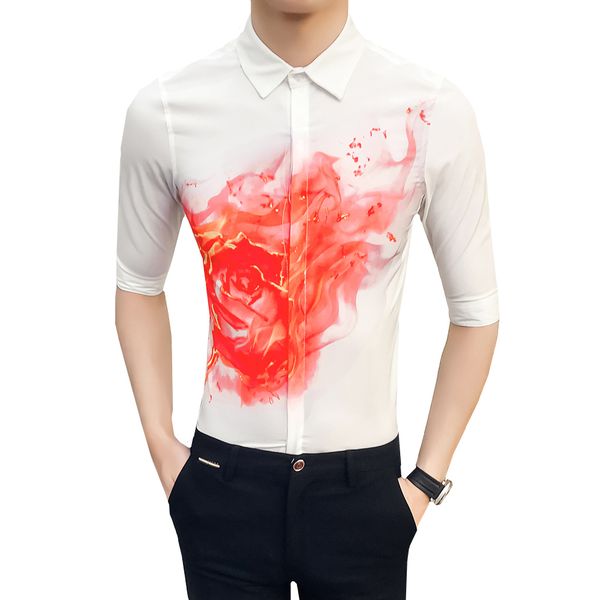 white black shirt men summer half sleeve slim fit flame print tuxedo shirt designer casual plus size business work shirts
white black shirt men summer half sleeve slim fit flame print tuxedo shirt designer casual plus size business work shirts