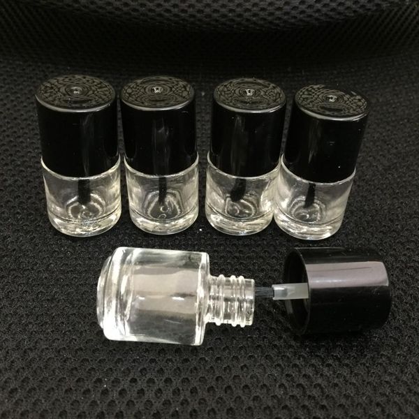 5ml round clear glass 5cc brush nail polish empty bottles container nail polish glue refilled bottle black lid
5ml round clear glass 5cc brush nail polish empty bottles container nail polish glue refilled bottle black lid