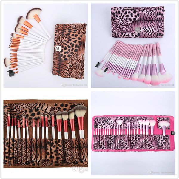 24pcs makeup brushes set pro blush foundation powder brush kit cosmetic beauty tools with leopard pu leather bag case epacket
24pcs makeup brushes set pro blush foundation powder brush kit cosmetic beauty tools with leopard pu leather bag case epacket