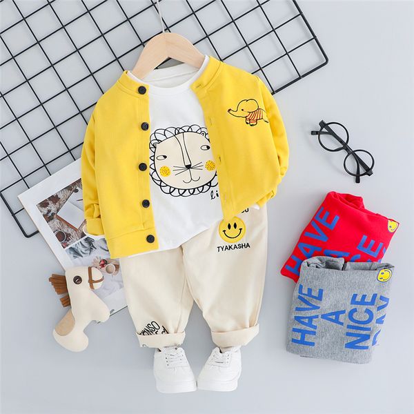 wenwendexingfu autumn baby boys girls clothing sets toddler infant clothes suits lion coats t shirt pants children costume, White
wenwendexingfu autumn baby boys girls clothing sets toddler infant clothes suits lion coats t shirt pants children costume, White
