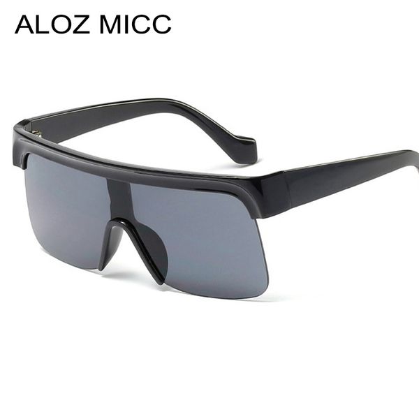 aloz micc fashion women semi-rimless square sunglasses men 2019 oversized sun glasses women vintage goggle black shield a021, White;black
aloz micc fashion women semi-rimless square sunglasses men 2019 oversized sun glasses women vintage goggle black shield a021, White;black