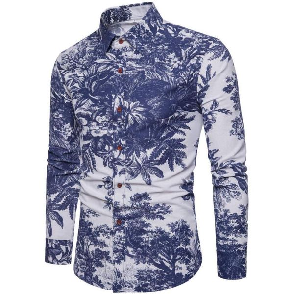 2019 new fashion casual men shirt long sleeve europe style slim fit shirt men cotton floral shirts mens clothes 17, White;black
2019 new fashion casual men shirt long sleeve europe style slim fit shirt men cotton floral shirts mens clothes 17, White;black