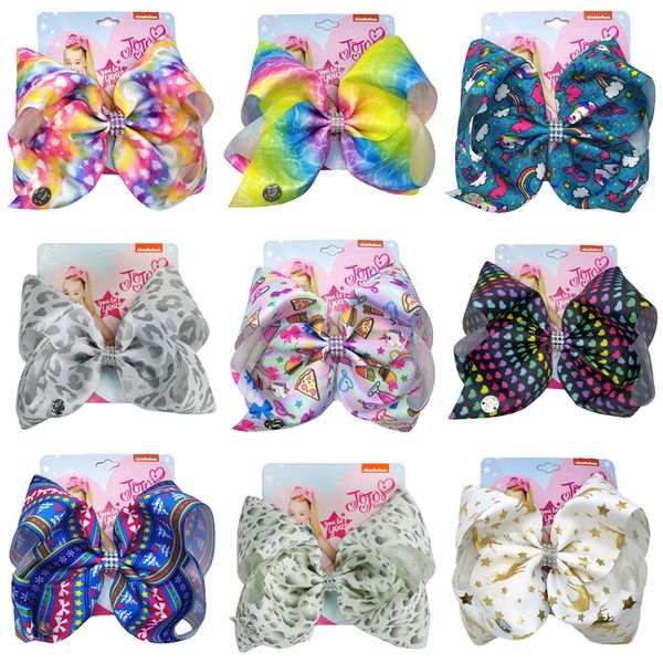 8 inch jojo bows with clip hair accessories for girls jojo siwa hair bows 17 colors large rainbow hair bow dhl ss121, Slivery;white
8 inch jojo bows with clip hair accessories for girls jojo siwa hair bows 17 colors large rainbow hair bow dhl ss121, Slivery;white