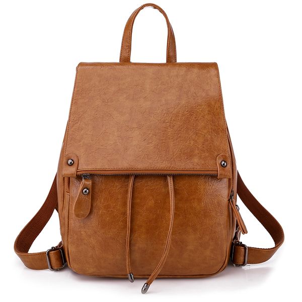pu leather women backpack for girls brown waterproof anti-theft backpack female school college student korean style shoulder bag
pu leather women backpack for girls brown waterproof anti-theft backpack female school college student korean style shoulder bag