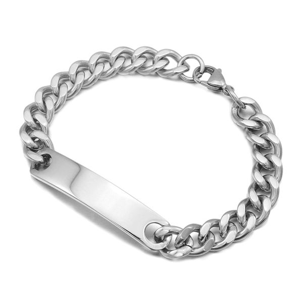 chimdou stainless steel id bracelet for men women 2020 jewelry fashion chain cuff,4 colors, wholesale items,ab001, Black
chimdou stainless steel id bracelet for men women 2020 jewelry fashion chain cuff,4 colors, wholesale items,ab001, Black