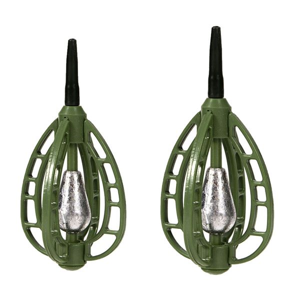 2 packs fishing feeder lead sinker lure holder rocket bait cage 20/30g
2 packs fishing feeder lead sinker lure holder rocket bait cage 20/30g