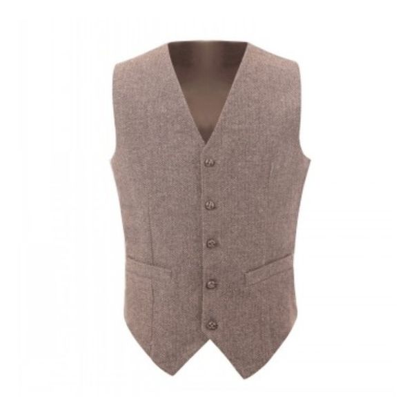 vintage brown groom vests 2019 tweed vest wool herringbone five buttons men's suit vests slim fit men's dress vest wedding waistco, Black
vintage brown groom vests 2019 tweed vest wool herringbone five buttons men's suit vests slim fit men's dress vest wedding waistco, Black