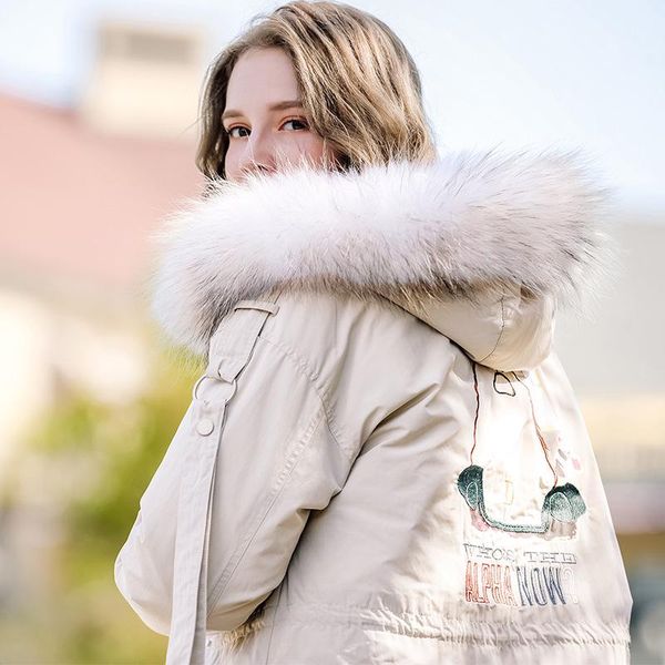 winter women thick hooded drawstring coat warm big fur collar down jacket maternity parka pregnant plus size clothes pregnancy, White
winter women thick hooded drawstring coat warm big fur collar down jacket maternity parka pregnant plus size clothes pregnancy, White