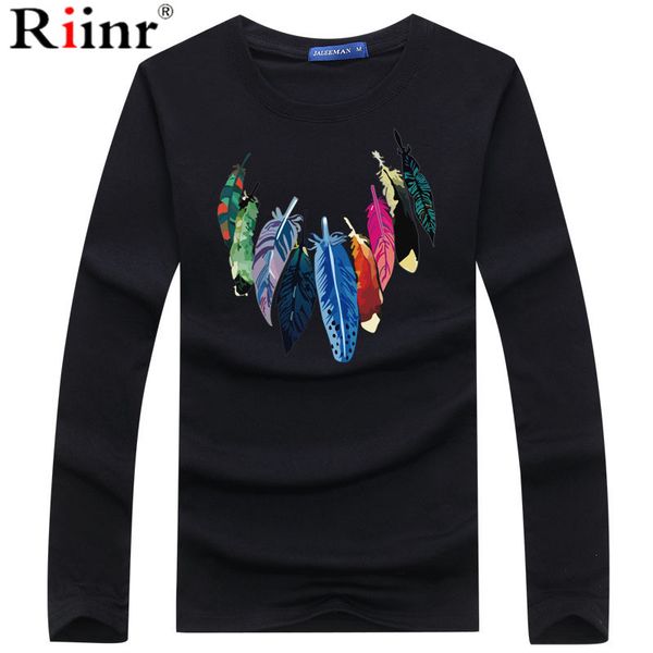 riinr 2020 new spring fashion feather print long sleeve tee shirt casual men large size clothes men t-shirt o-neck cotton 5xl, White;black
riinr 2020 new spring fashion feather print long sleeve tee shirt casual men large size clothes men t-shirt o-neck cotton 5xl, White;black